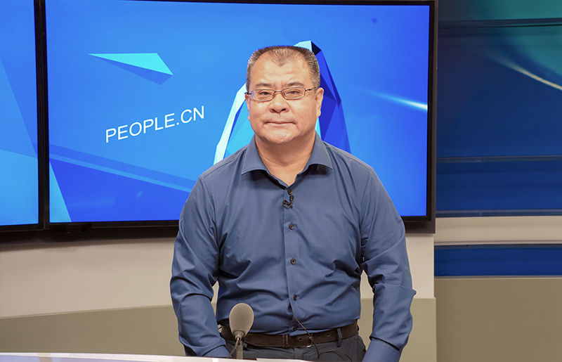 中國(guó)東方演藝集團(tuán)黨委書(shū)記、董事長(zhǎng)景小勇接受人民網(wǎng)專訪。